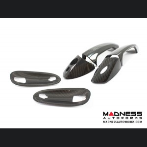 Mercedes Benz SLK External Door Handles - Carbon Fiber (2011 - on) 